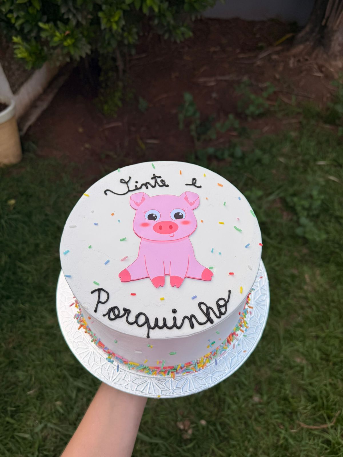 Bento cake romântico